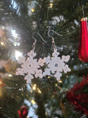 Snowflake Earrings - image1